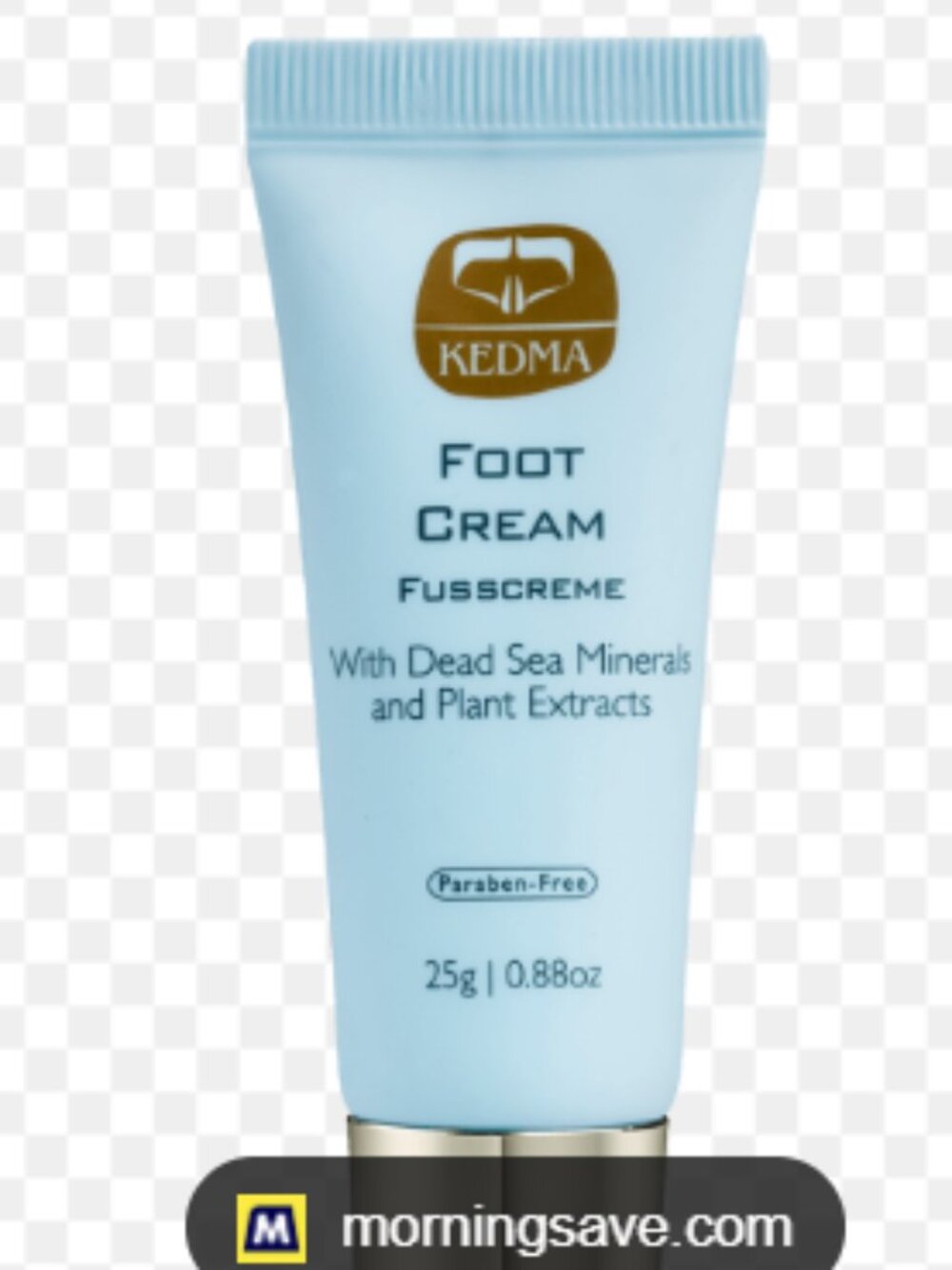 KEDMA FOOT CREAM-DEAD SEA MINERALS & PLANT EXTRACTS-3.4 fl oz /100 ml-NEW-SEALED
